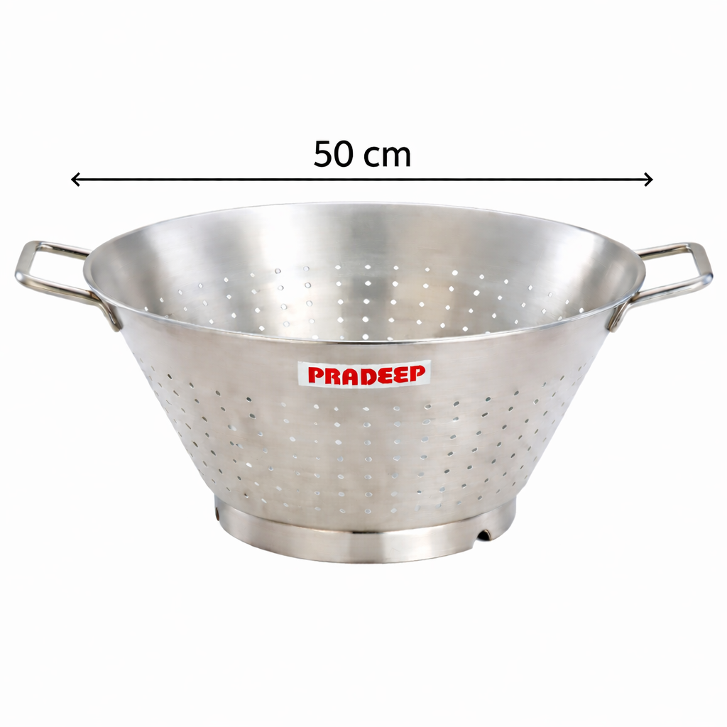 Pradeep Stainless Steel Shallow Cookpot 8 Litre