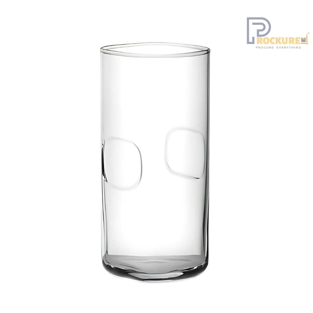 Ocean Unity Hi Ball Tumbler - 370 ml Glass for Premium Beverages (Carton of 6 pc)