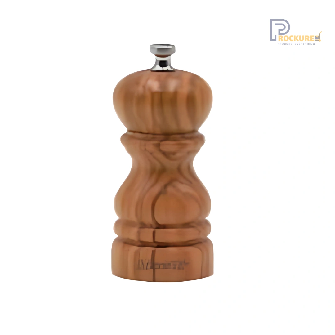 Bisetti Imperia Salt Mill 13 cm (Olive Wood) | Natural & Compact