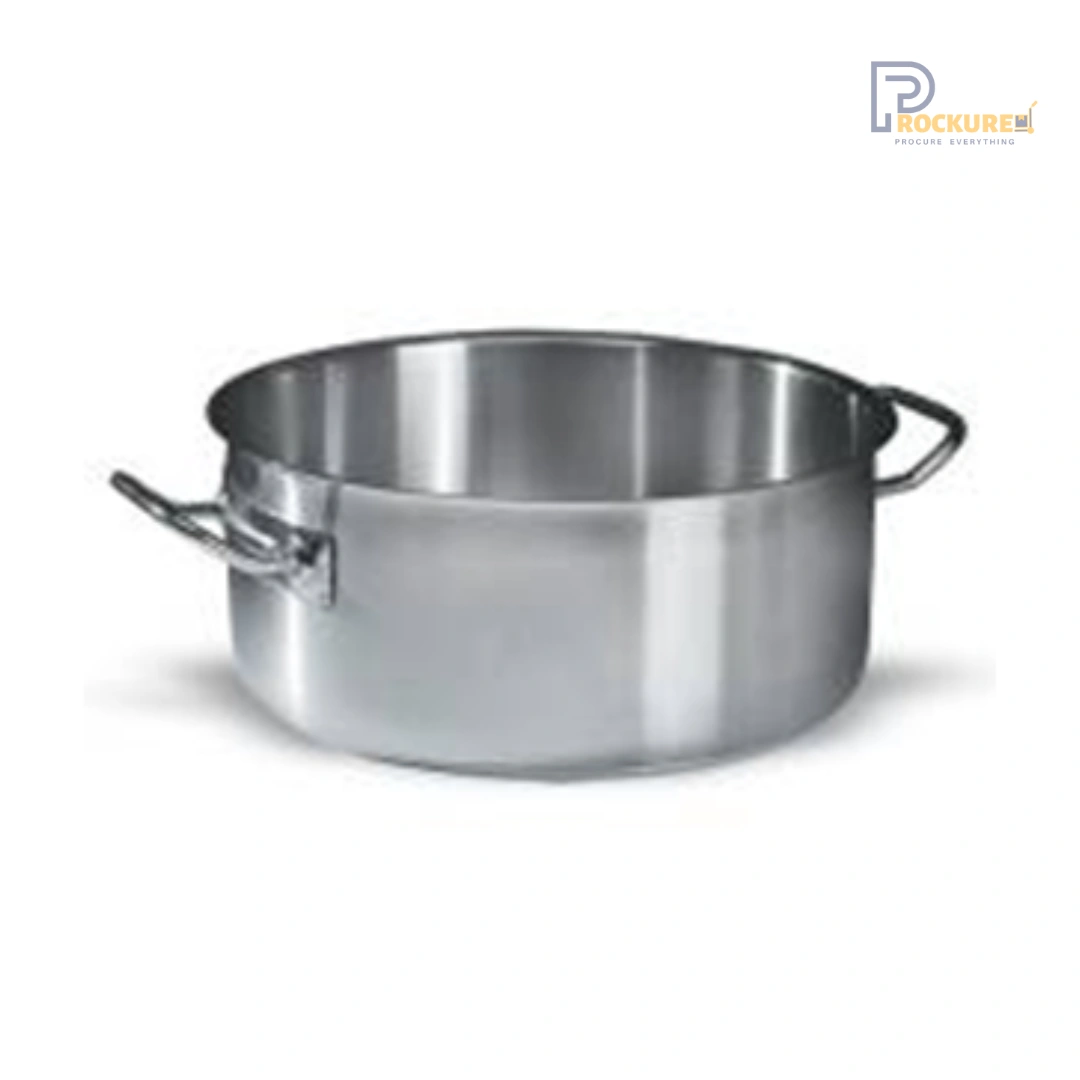 AVON Tri-ply Medium-Height Casserole with Encapsulated Base – 50cm, 49L Capacity