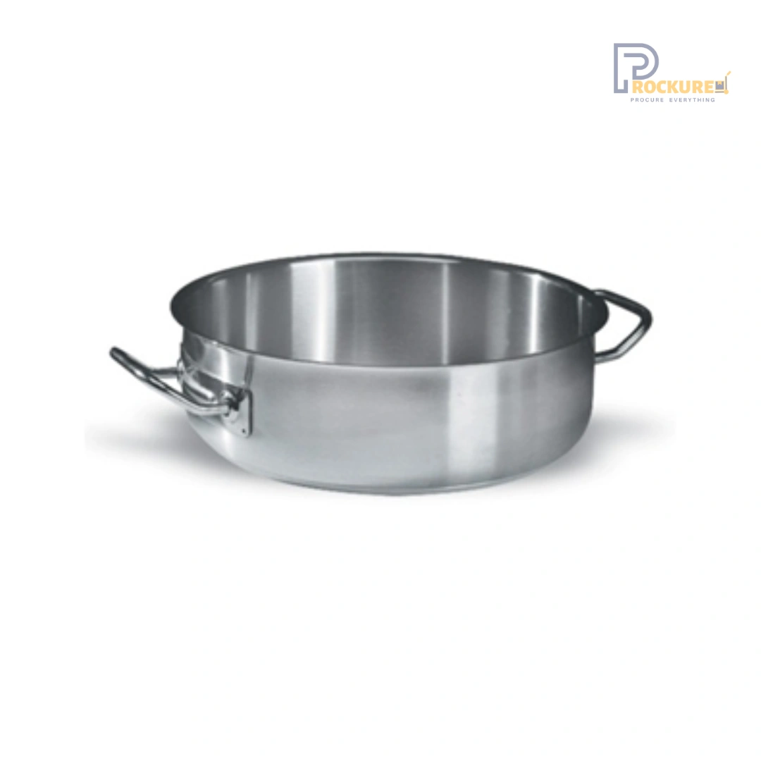 AVON Tri-ply Shallow Casserole – 40cm, 10L Capacity