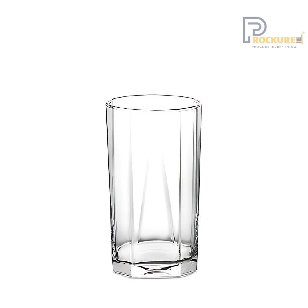 Ocean Pyramid Hi Ball Tumbler - 300 ml Glass (Carton of 6)