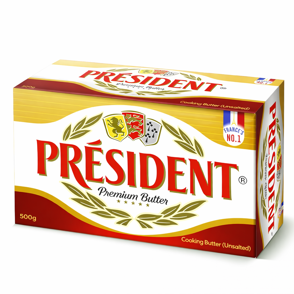 President Unsalted Butter 500gm ( 1*30)
