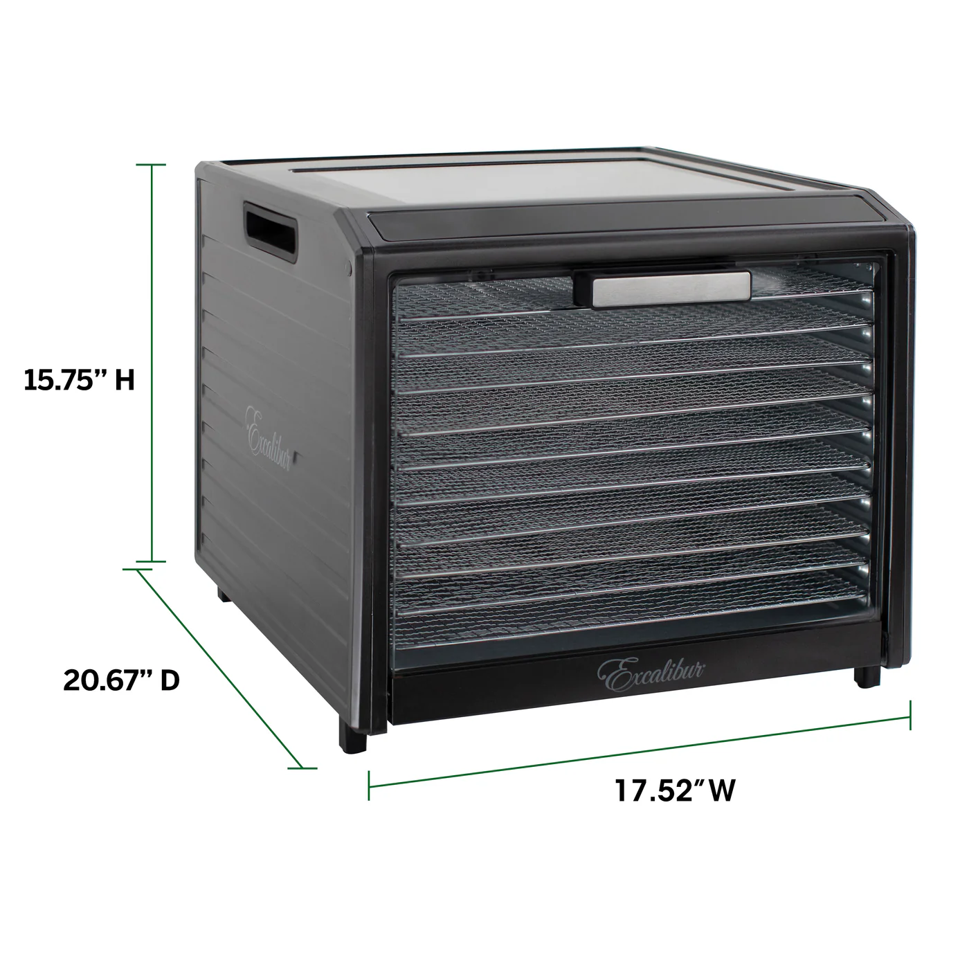 Excalibur 10 Tray Performance Digital Dehydrator, in Stainless Steel REDE10TP 2