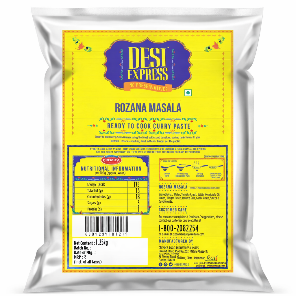 Cremica Rozana Masala 1.2kg