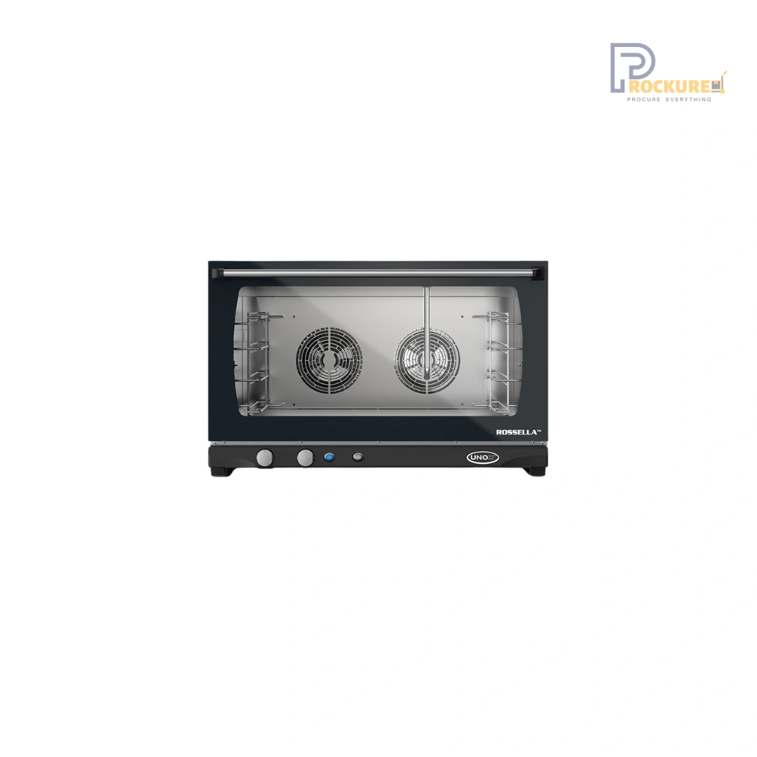 Unox Electric Bread/Bun Oven XFT193 – 4 Trays 600x400mm