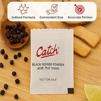 Catch Black Pepper Sachet 0.25g (Pack of 100)