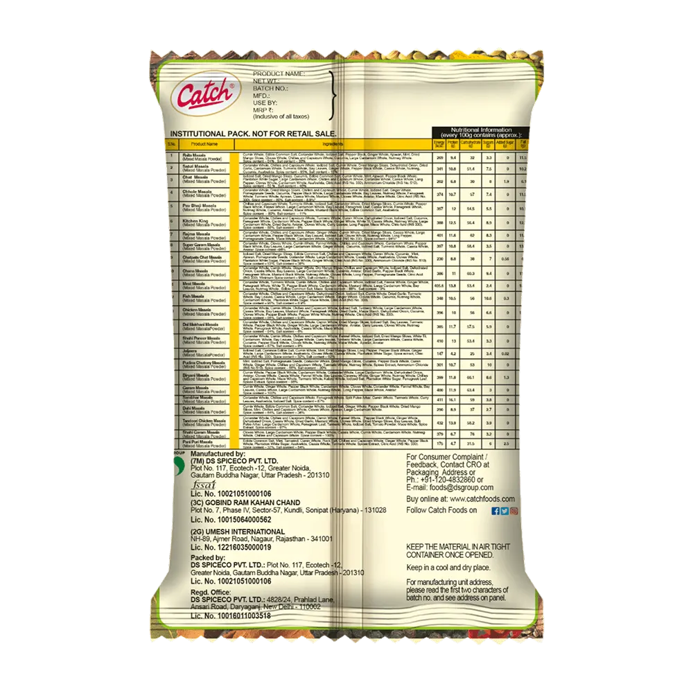 Catch Chana masala 1KG 2