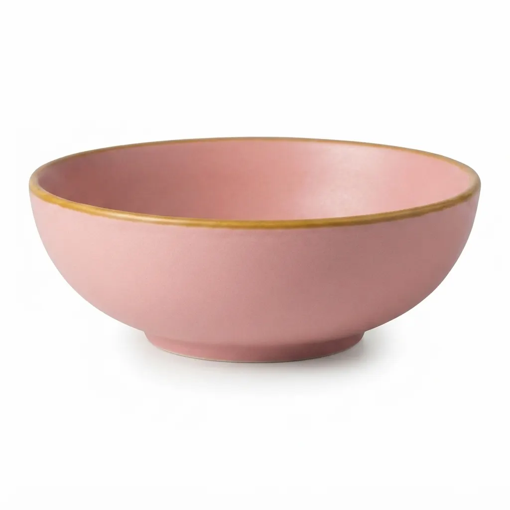 Meraami Aura Blush Ceramic Asian Bowl 15 cm