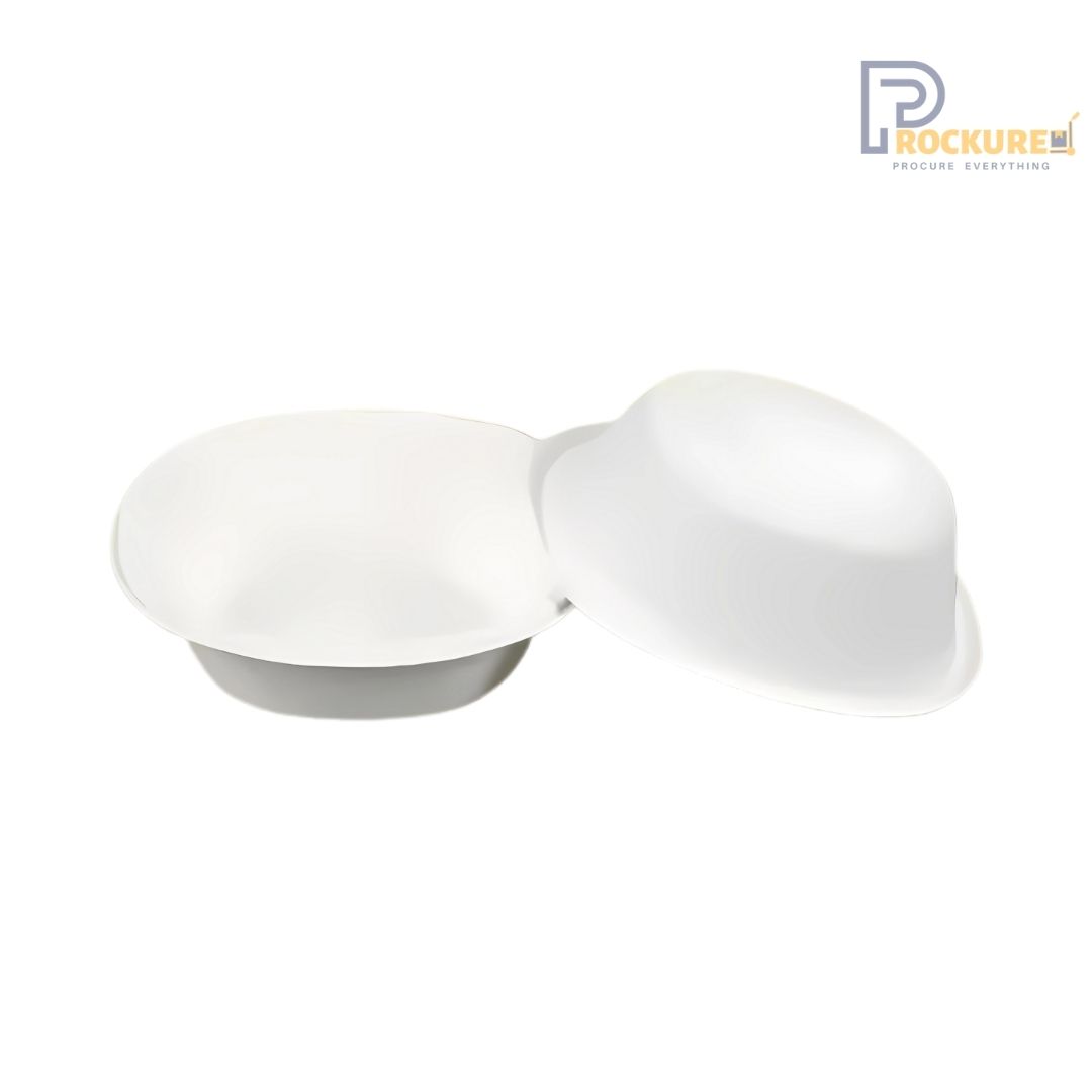 White Bagasse 110 ml Bowl | Biodegradable Bowl