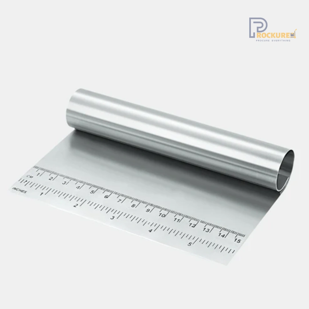 RENA Dough Scraper SS Handle Durable Kitchen Tool