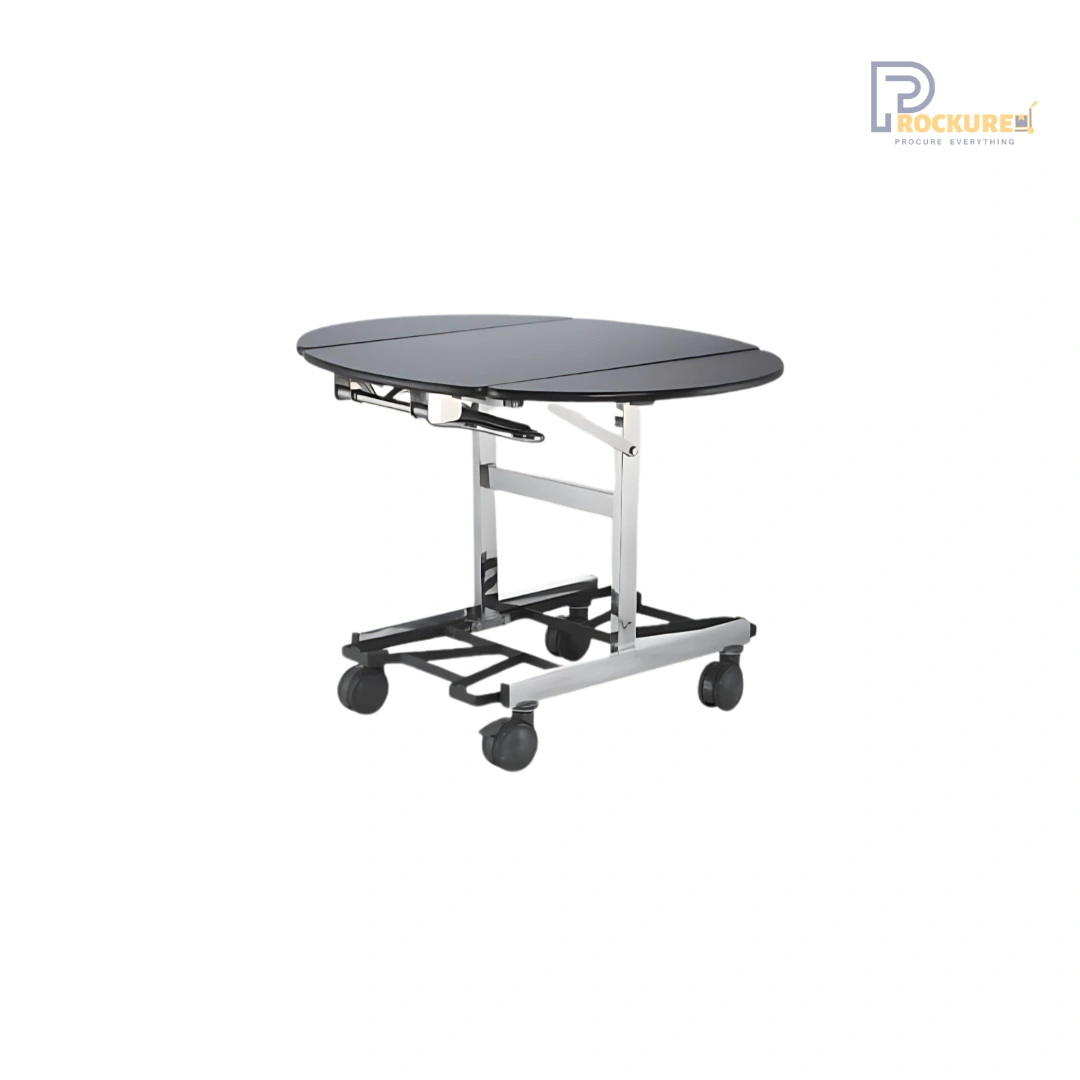 WALTHR IRD Room Service Trolley – Stainless Frame, 1050 x 280 x 190 mm