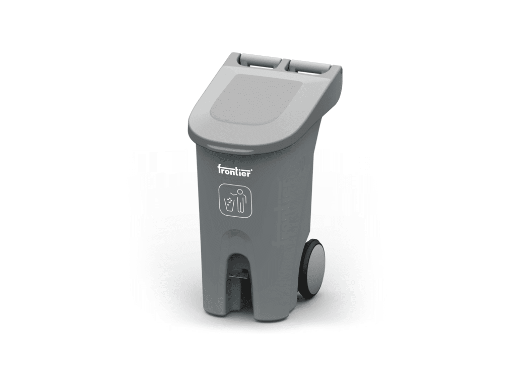 Frontier FLBNROL90 Plastic Foot Operated Hospital Bin