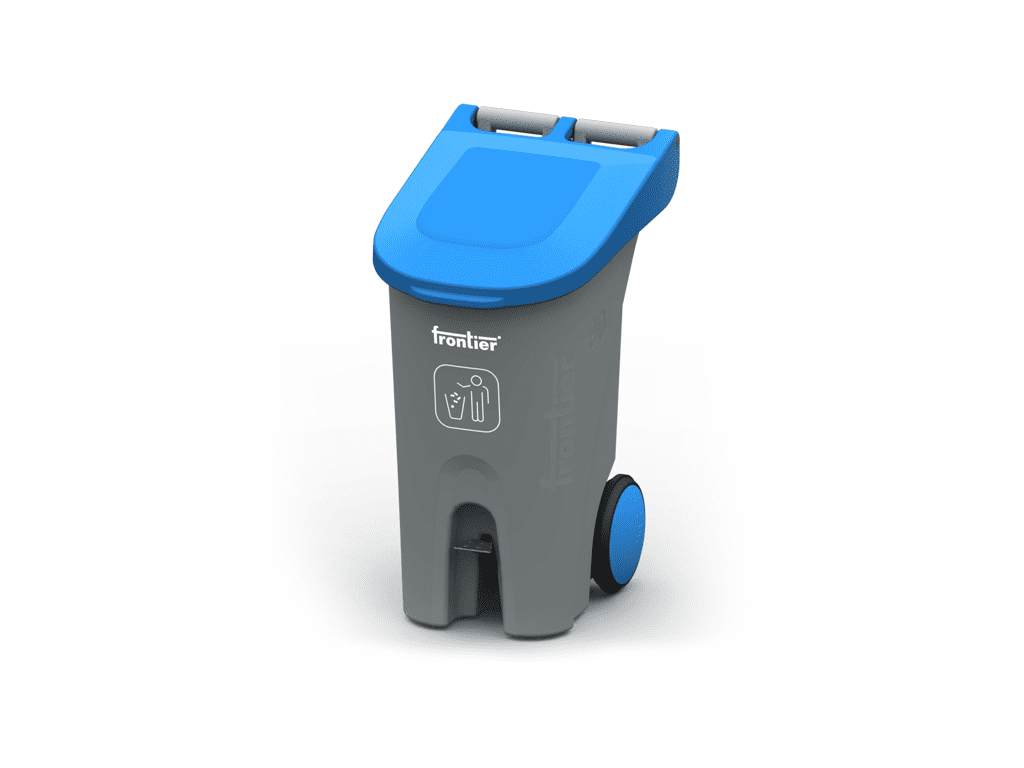 Frontier FLBNROL90 Plastic Foot Operated Hospital Bin 4