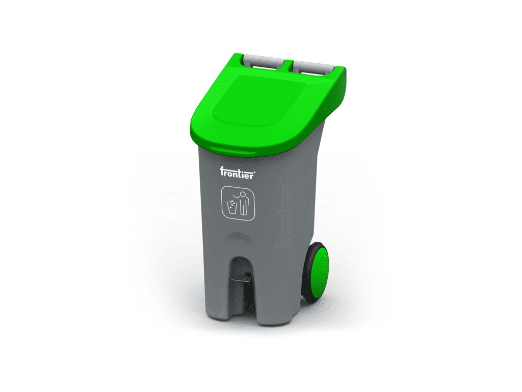 Frontier FLBNROL90 Plastic Foot Operated Hospital Bin 5