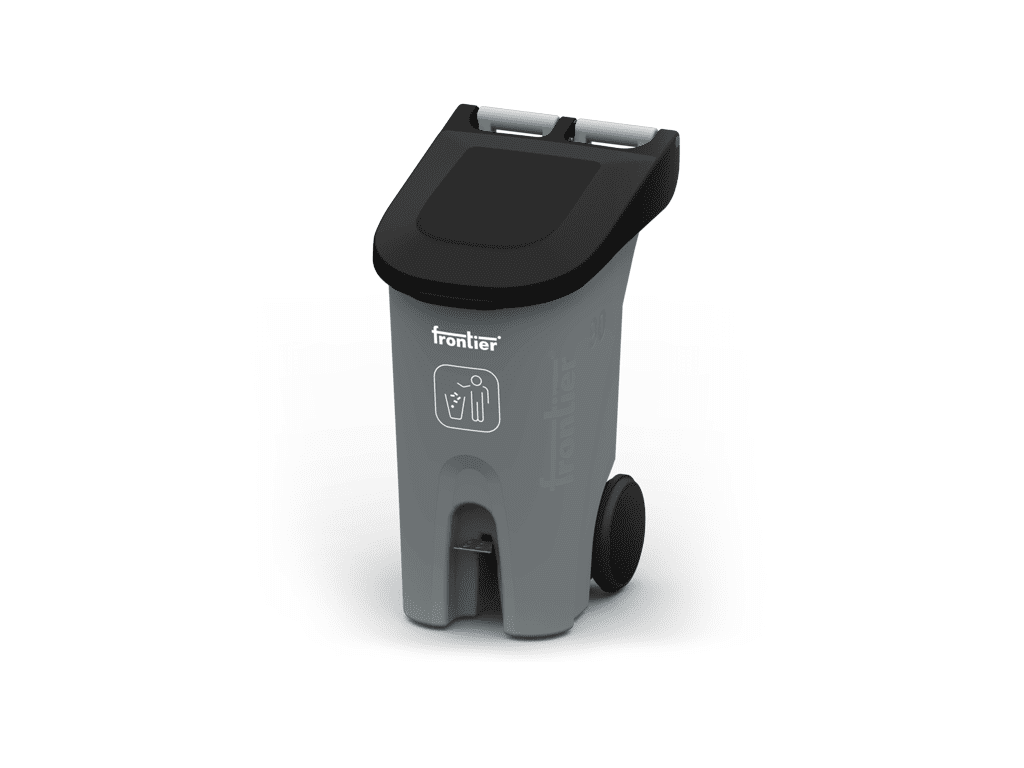 Frontier FLBNROL90 Plastic Foot Operated Hospital Bin 6