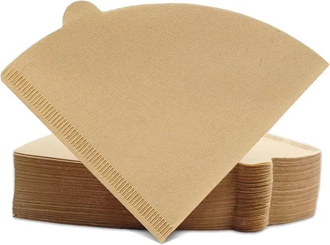 Coffee Filter Paper 14.5 cm – Size 01 Cone Filters for Pour Over Coffee, (Pack of 100)