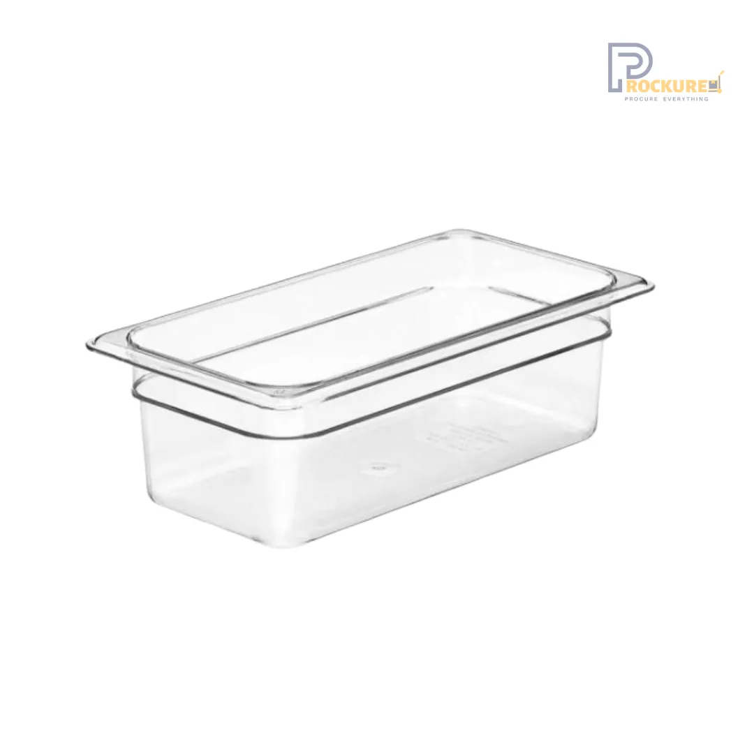 Polycarbonate GN Pan 1/3 – 100mm Deep | 3.5L