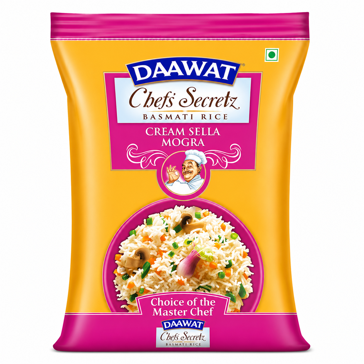 Daawat Secretz Mogra Basmati Rice Cream Sella 30kg