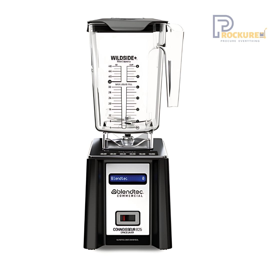 Blendtec Connoisseur 825 Spacesaver Blender - High-Volume 1800W Commercial Blender for Restaurants & Kitchens