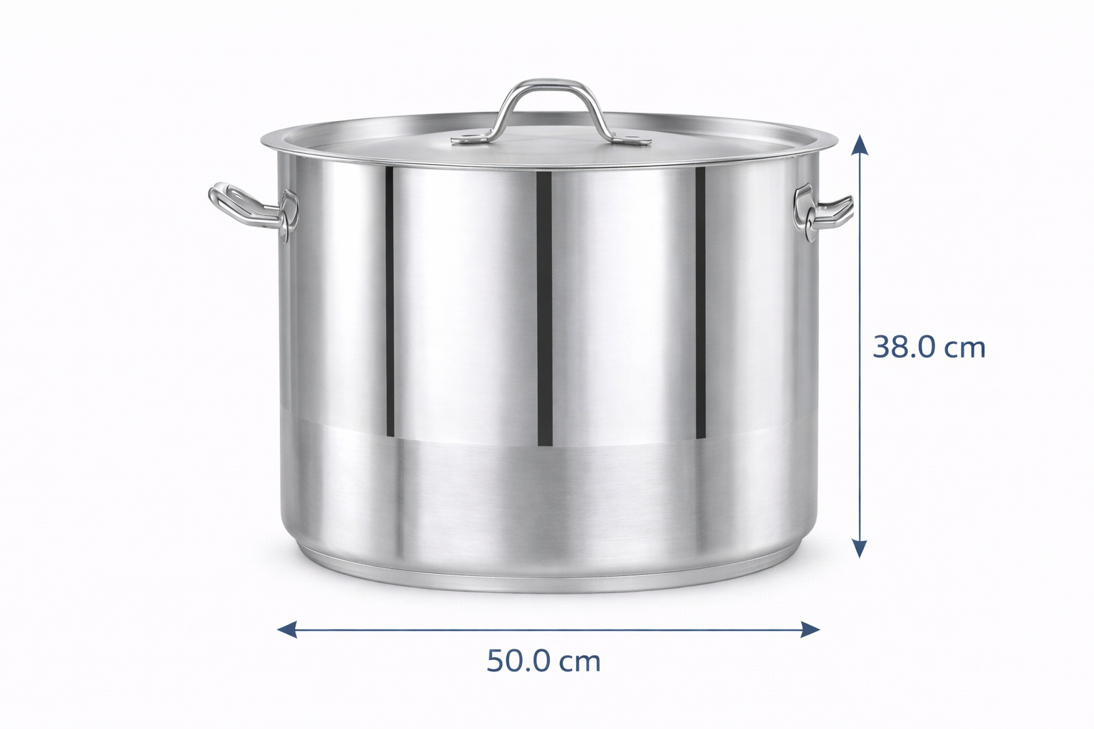 Pradeep Stainless Steel Cookpot 75 Litre - Cookplot 3/4 size 50x38 cm