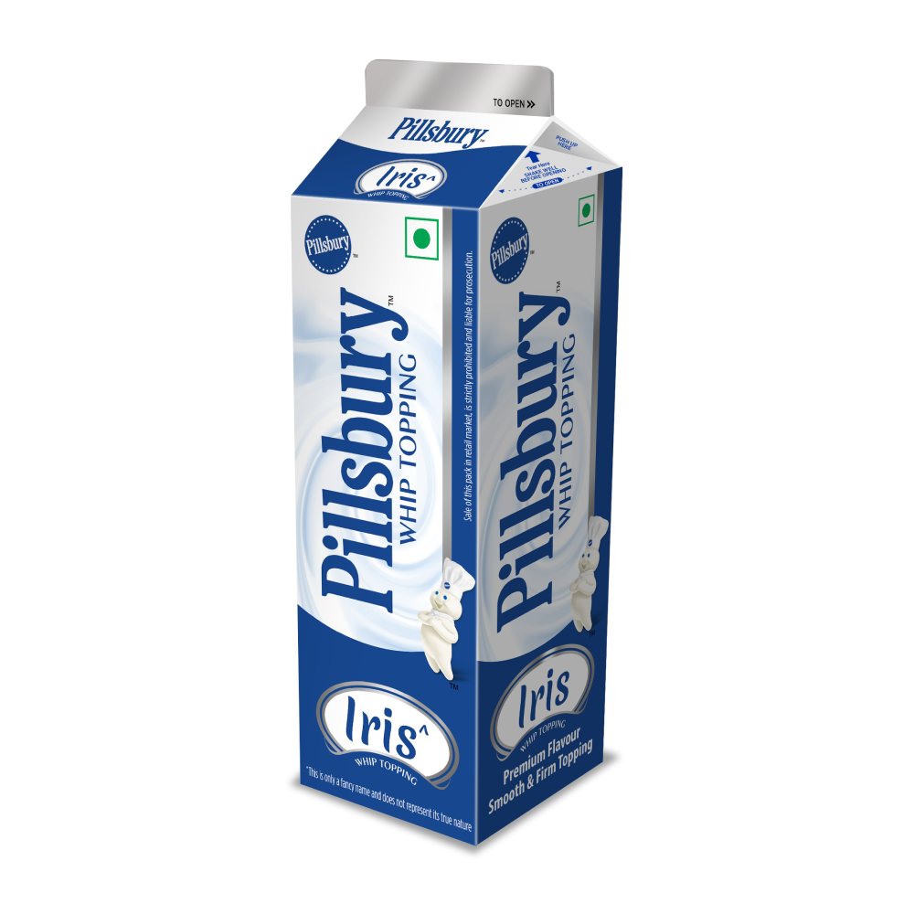Pillsbury Iris Whip Topping 1 kg