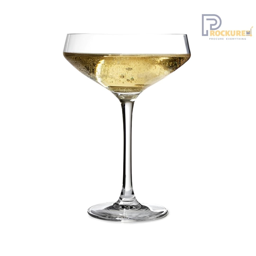 Arcoroc C&S Stemmed Coupe Glass D6140 - 30 cl Cocktail Glass (12 pc Carton)