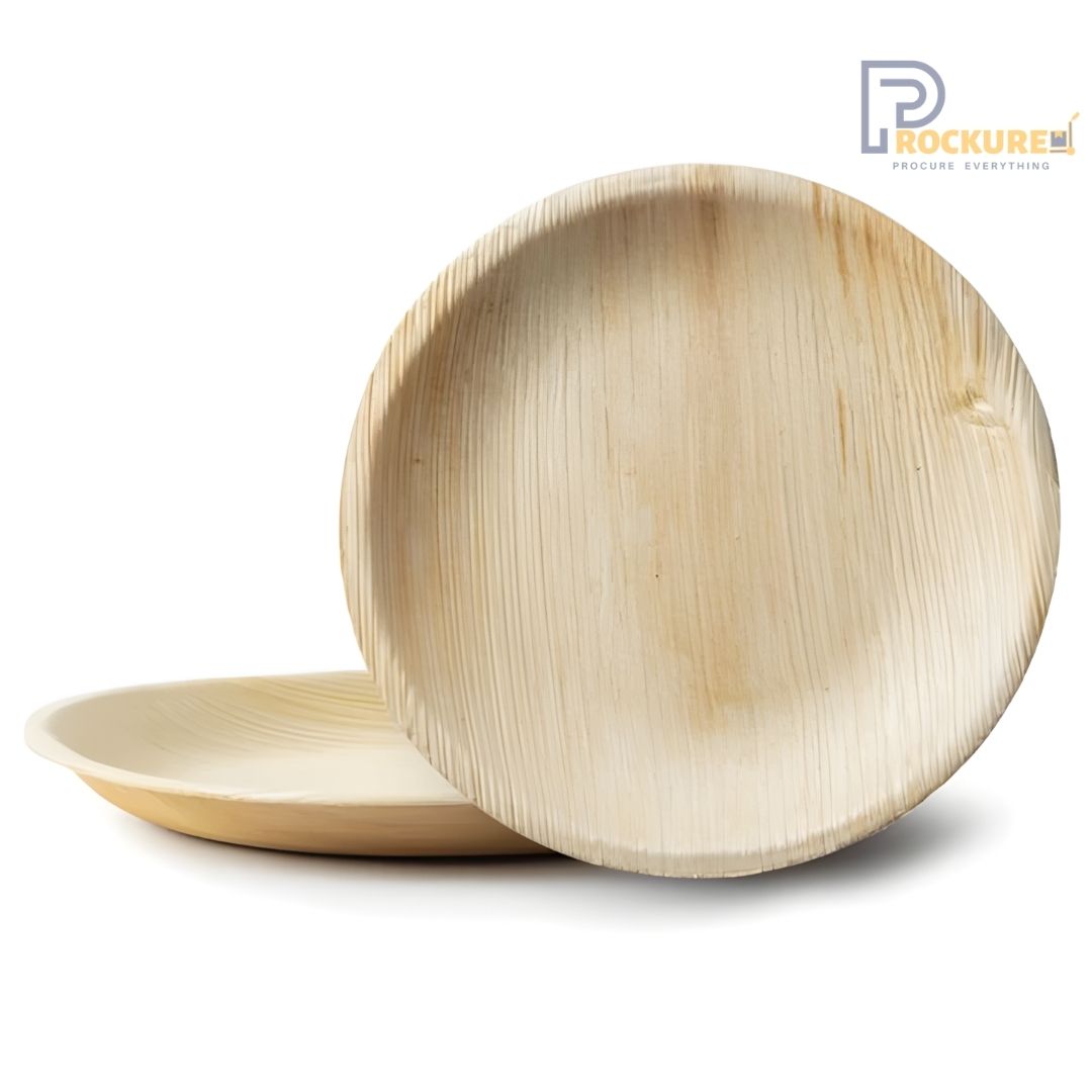 Areca Leaf 7 Inch Round Plate
