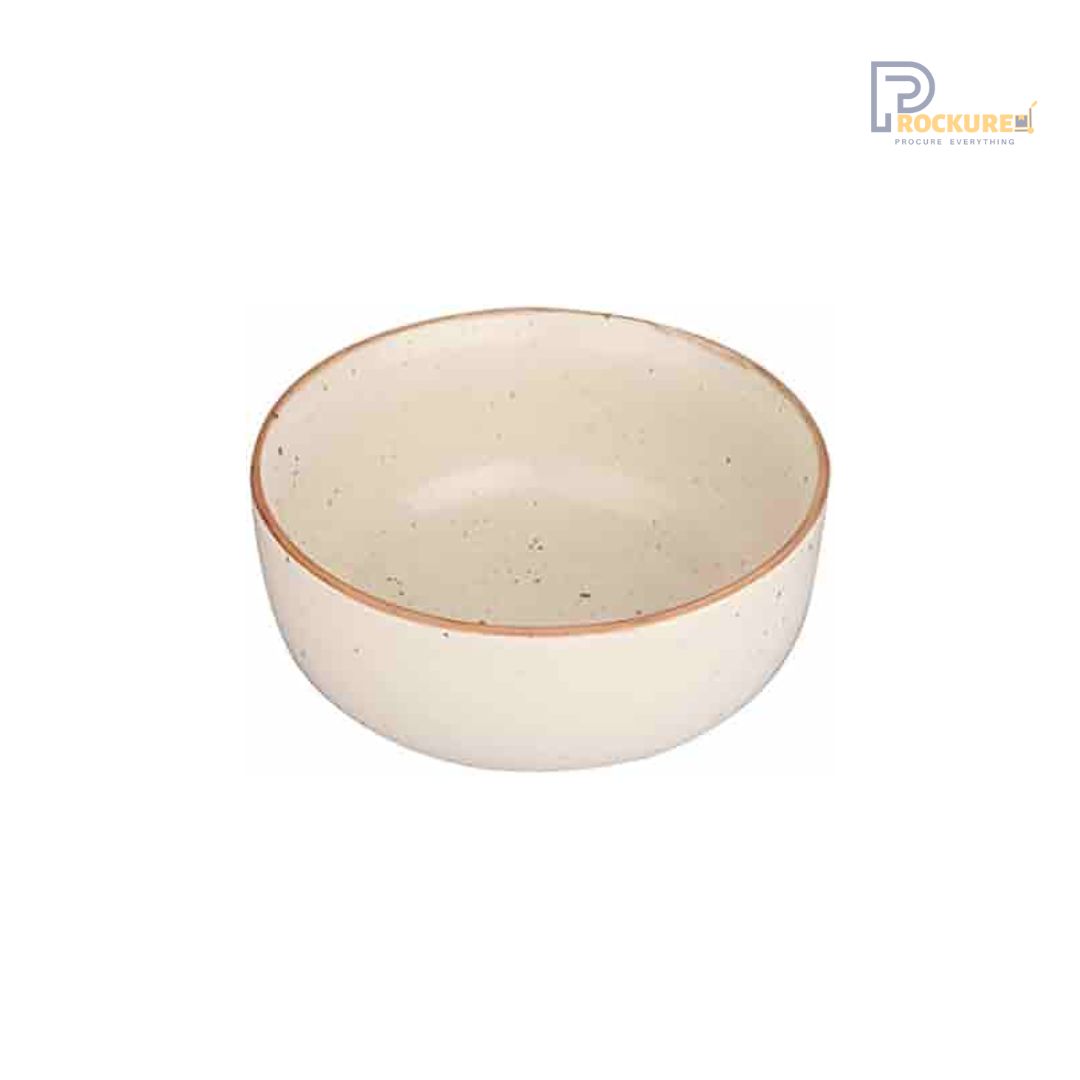 Sanaai Speckled Brown Soup Bowl - 325 ml Porcelain Bowl for Soups & Salads (24 Pc Carton)