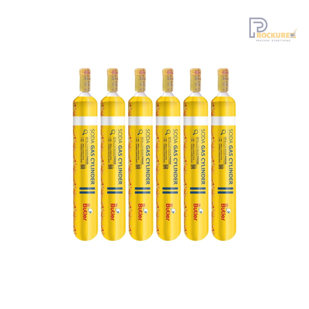 Mr. Butler CO2 Gas Cylinder for Soda Maker