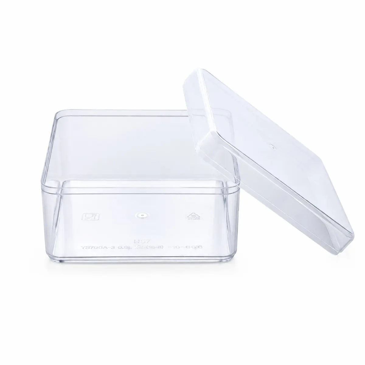 Acrylic Plastic Small Square Transparent Box N51