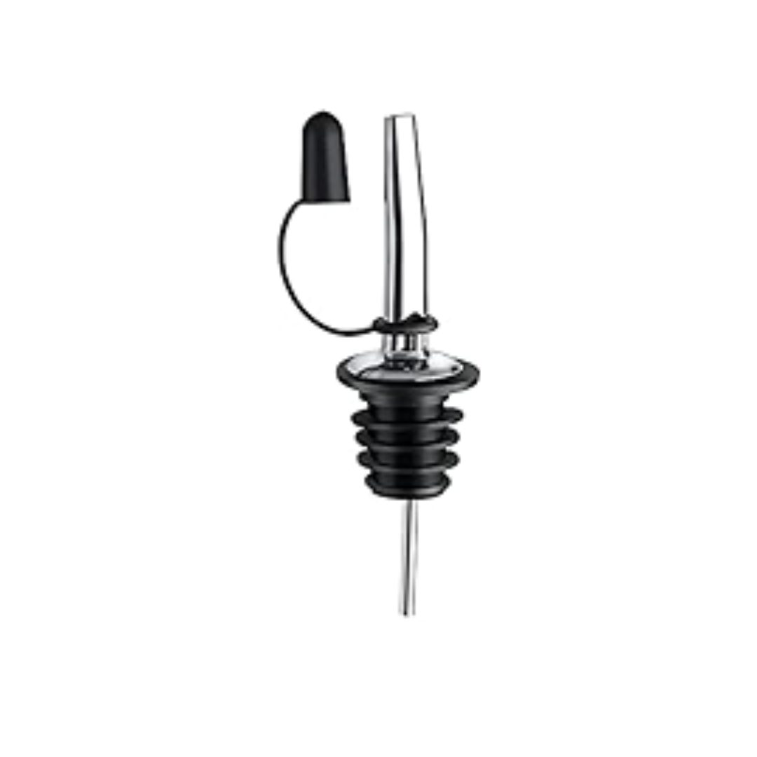 Speed Pourer with Rubber Dust Cap – Stainless Steel Liquor Pourer