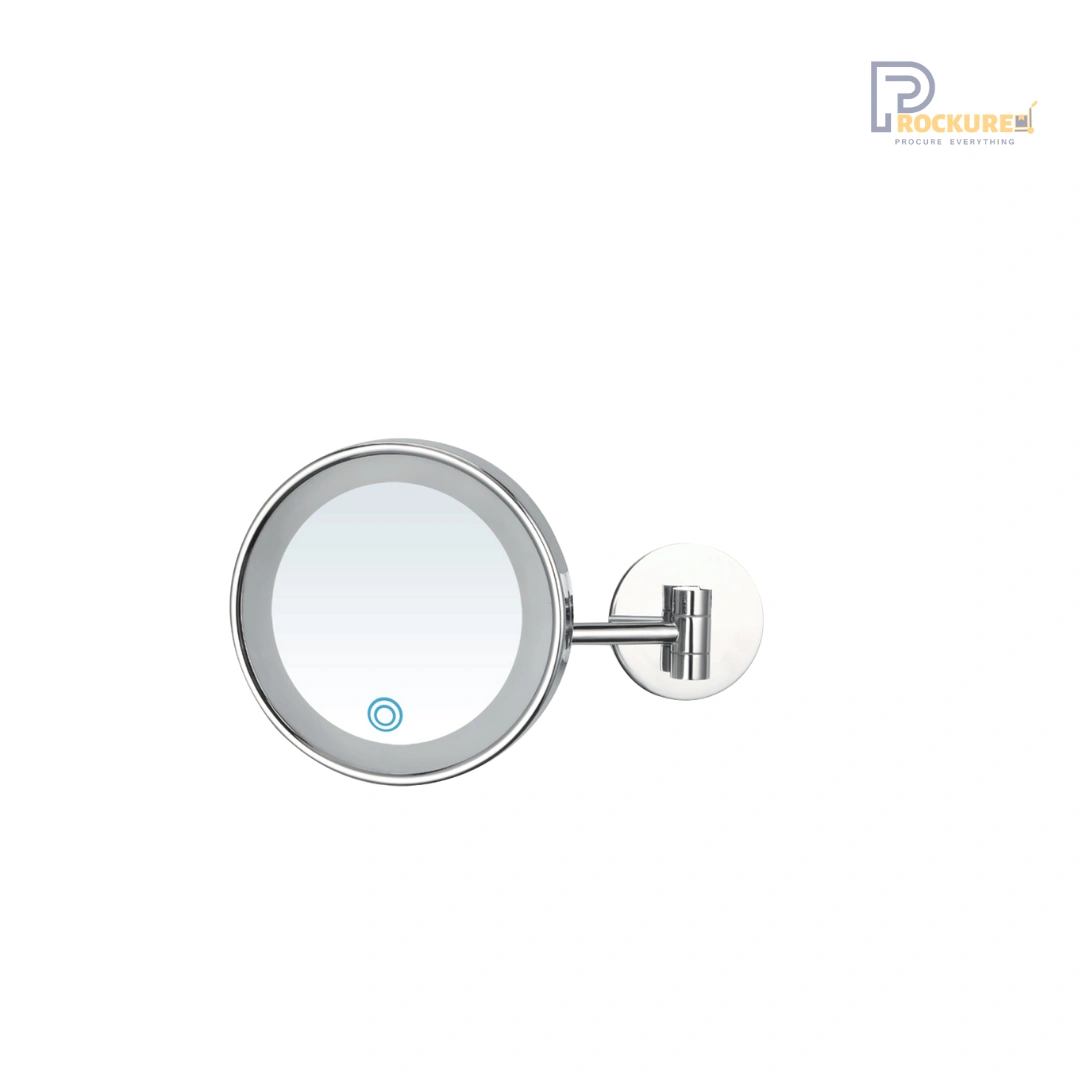 Dolphy 8" LED Wall Mounted Magnifying Mirror – 3X