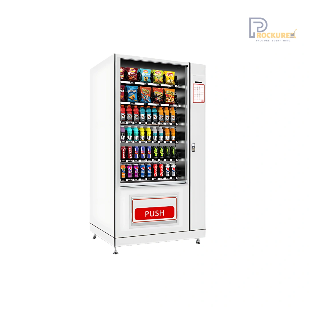 Elanpro Atlas Ambient Vending Machine – 6 Trays, 60 SKUs, Compact Build, 420 pcs Capacity