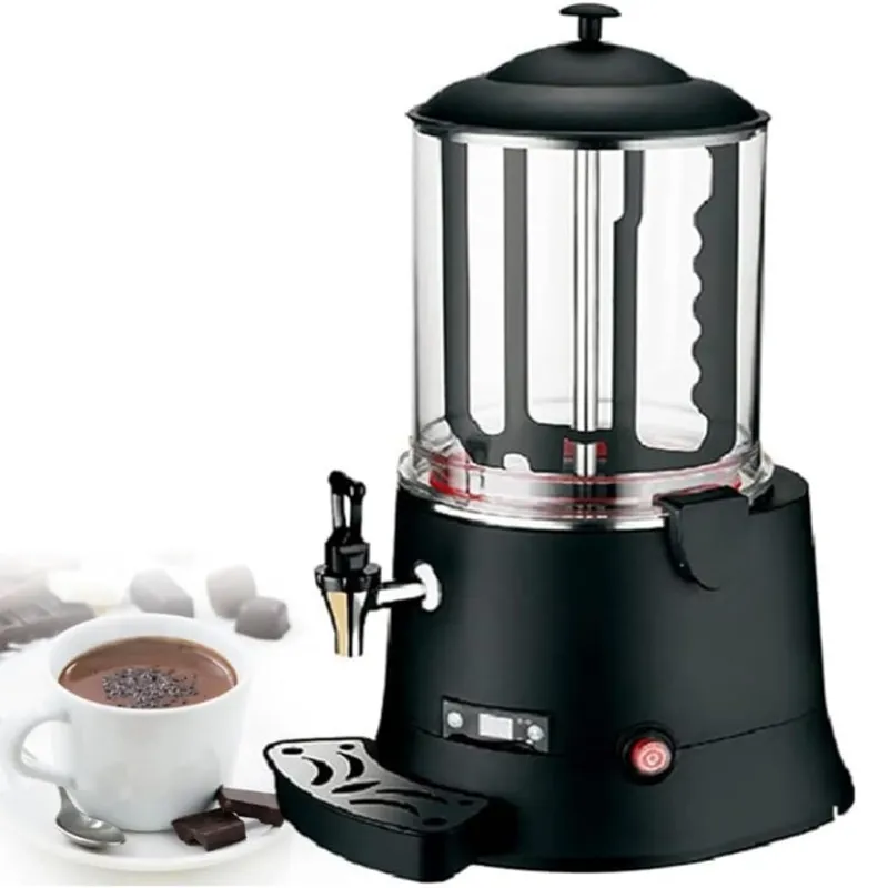 Prockured Hot Chocolate Dispenser 10 Liter, Hot Beverage Warmer for Heating Chocolate Coffee CH-10L