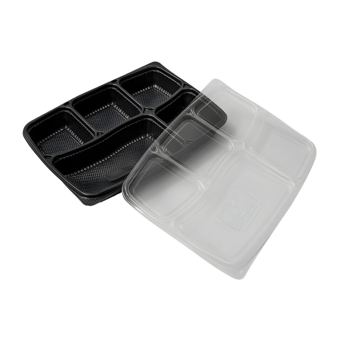 Paras 5CP Mini Meal Tray Platter With Lid | Polypropylene (Plastic)