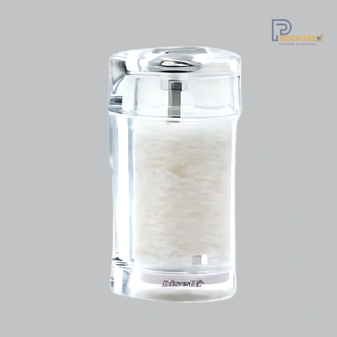Bisetti Torino Salt Mill 15 cm (Acrylic) | Compact & Clean