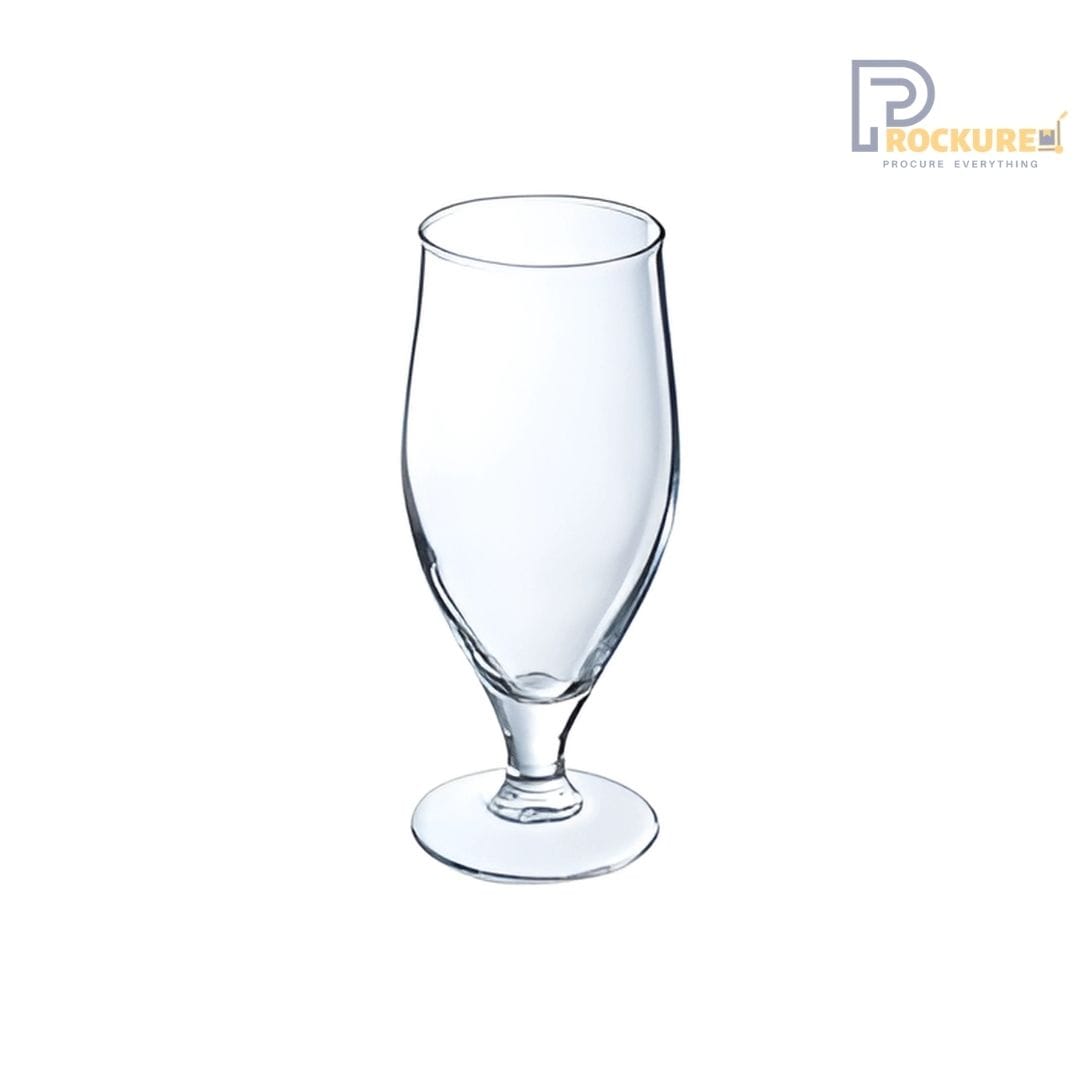 Arcoroc Cervoise Stem Glass O7132 - Perfect for Cocktails & Craft Beers (24 pc Carton)