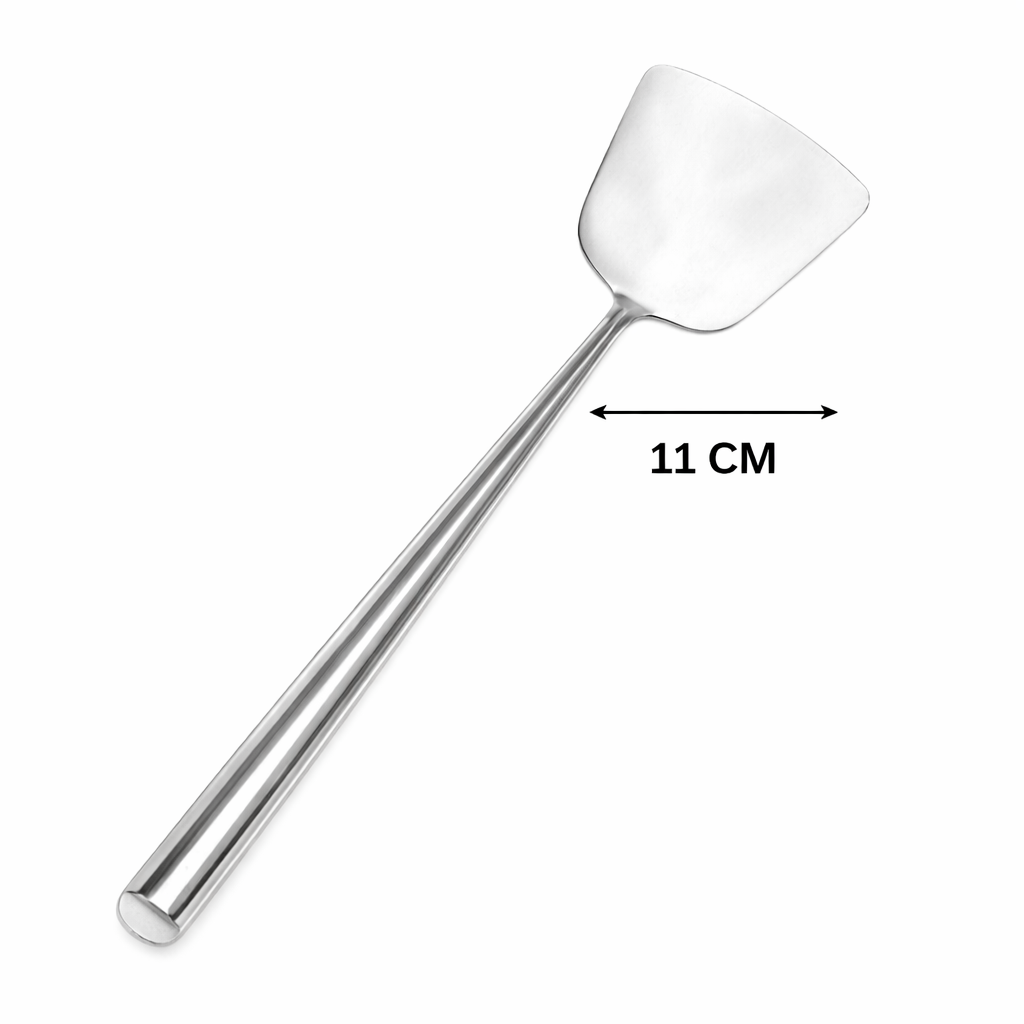 Turner SS 10 CM - Stainless Steel Flat Turner TRNER-10 3