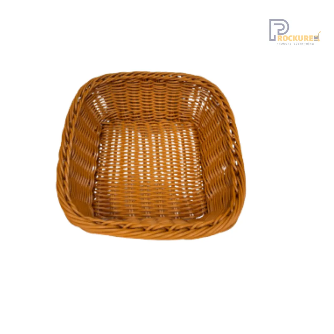 Square Bread Basket – 203 mm | Multi-Purpose & Durable