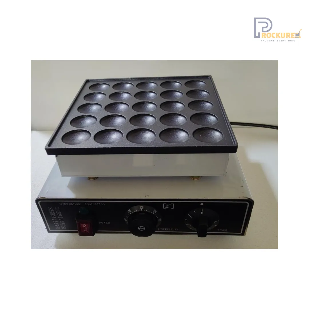 Prockured Basics Pie Maker – 1kW, 310x320x180mm 2