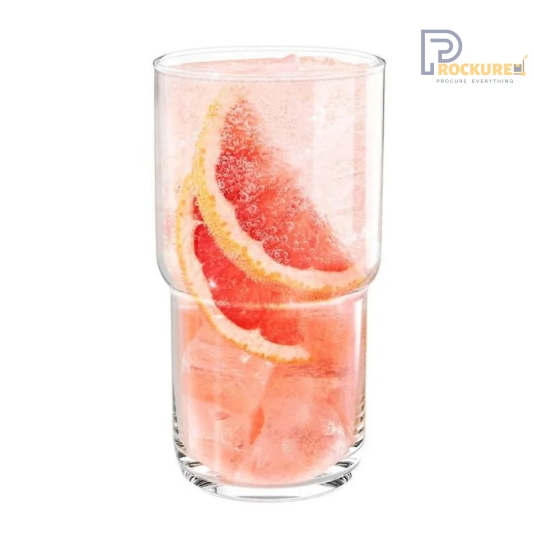 Ocean Modular Long Drink B24522 - 630 ml Elegant Glassware for Premium Beverages (6 pc Carton)