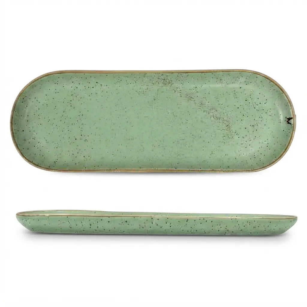 Meraami Aura Mint Ceramic Tray 33 cm