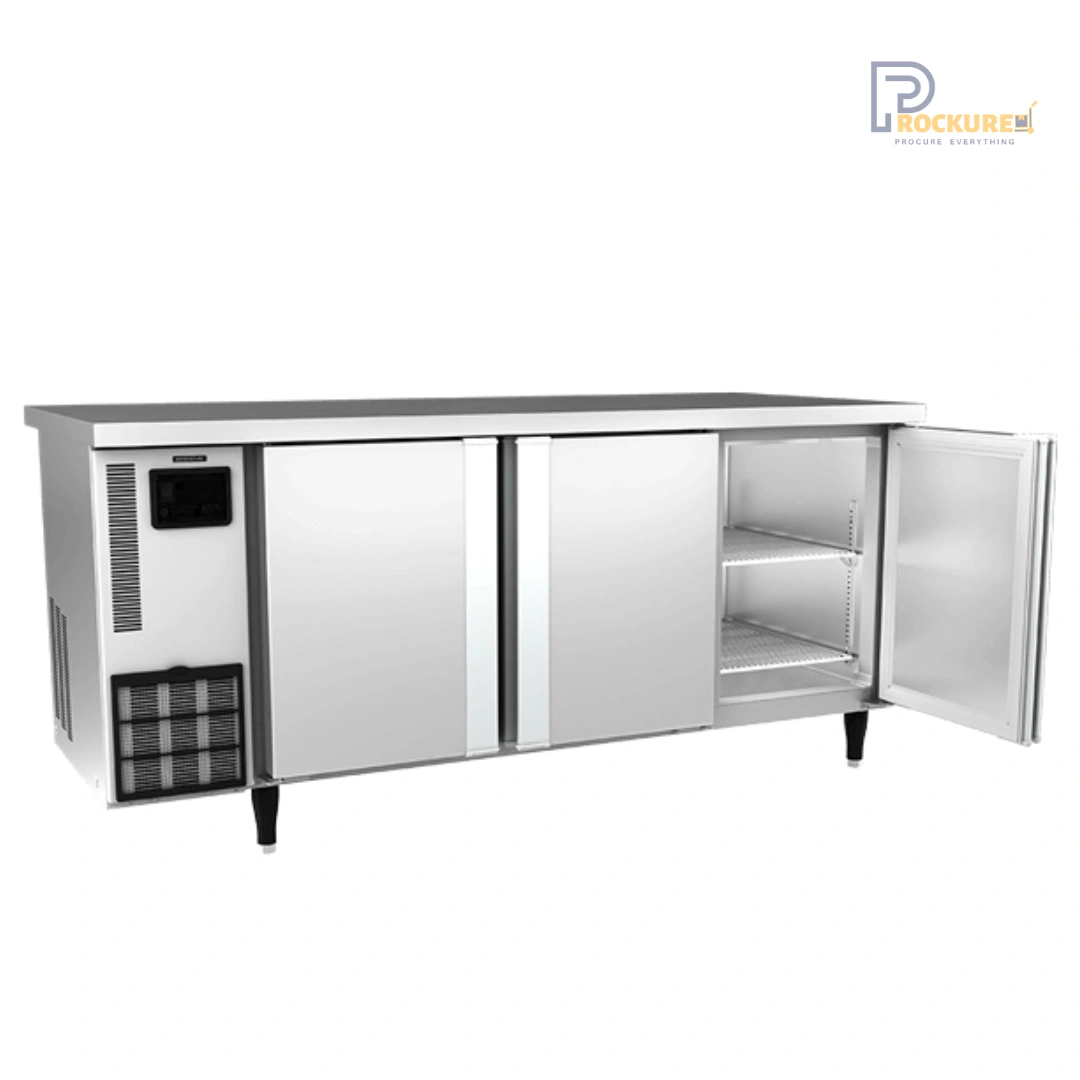 Hoshizaki Undercounter Refrigerator - FTWH177MS4-GN-LS4-GN - 436L - Freezer for Hotels & Commercial Kitchens