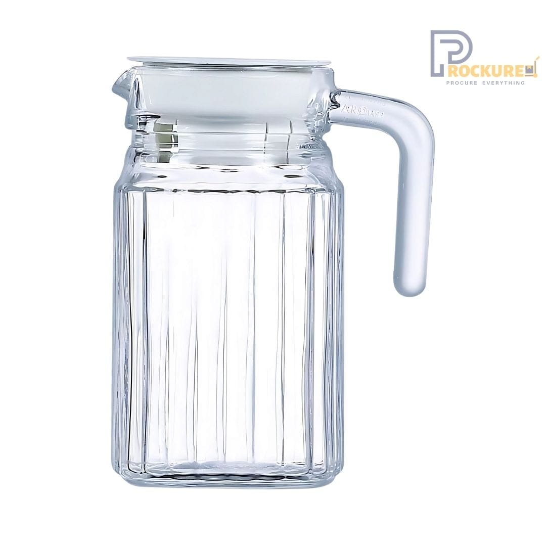 Arcoroc Quadro Jug 500 ml - Ideal for Beverage Service (6 pc Carton)