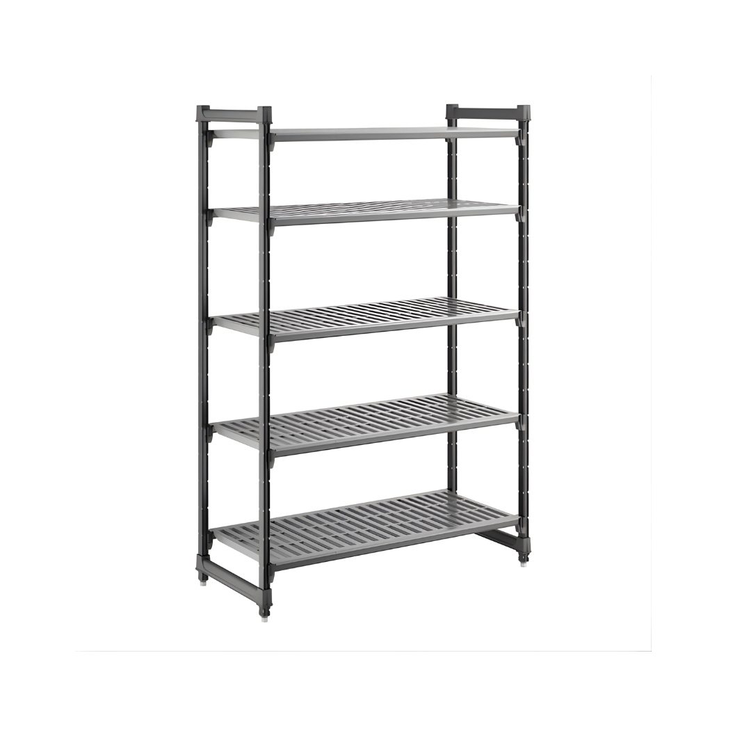 Cambro Camshelving Starter 5-Shelf Stationary Unit 18 × 48 × 72 Inch