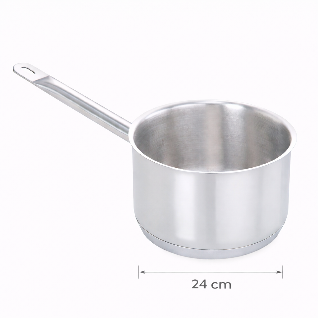 Pradeep Stainless Steel Sauce Pan 24 cm