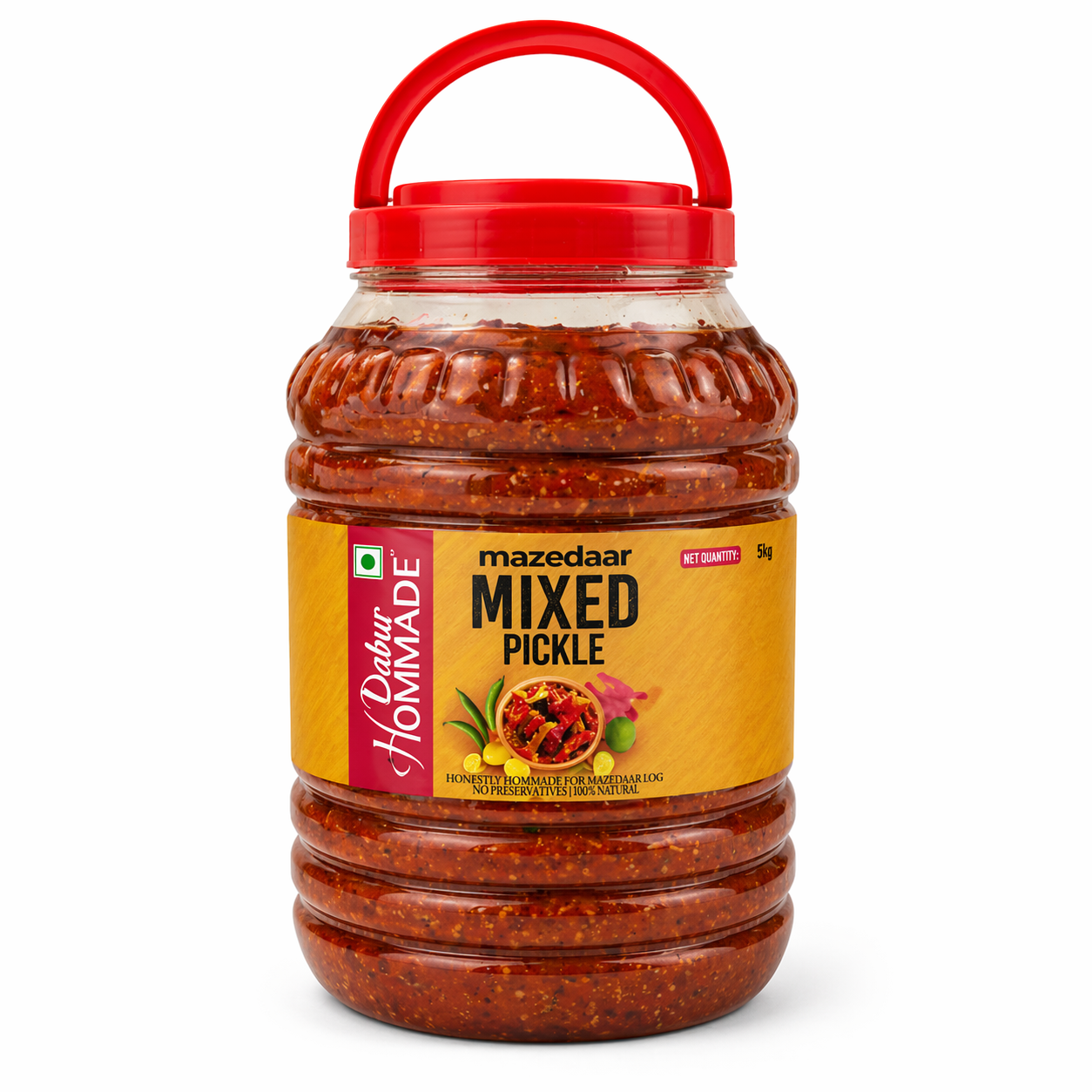 Dabur Homemade Mixed Pickle 5kg Jar