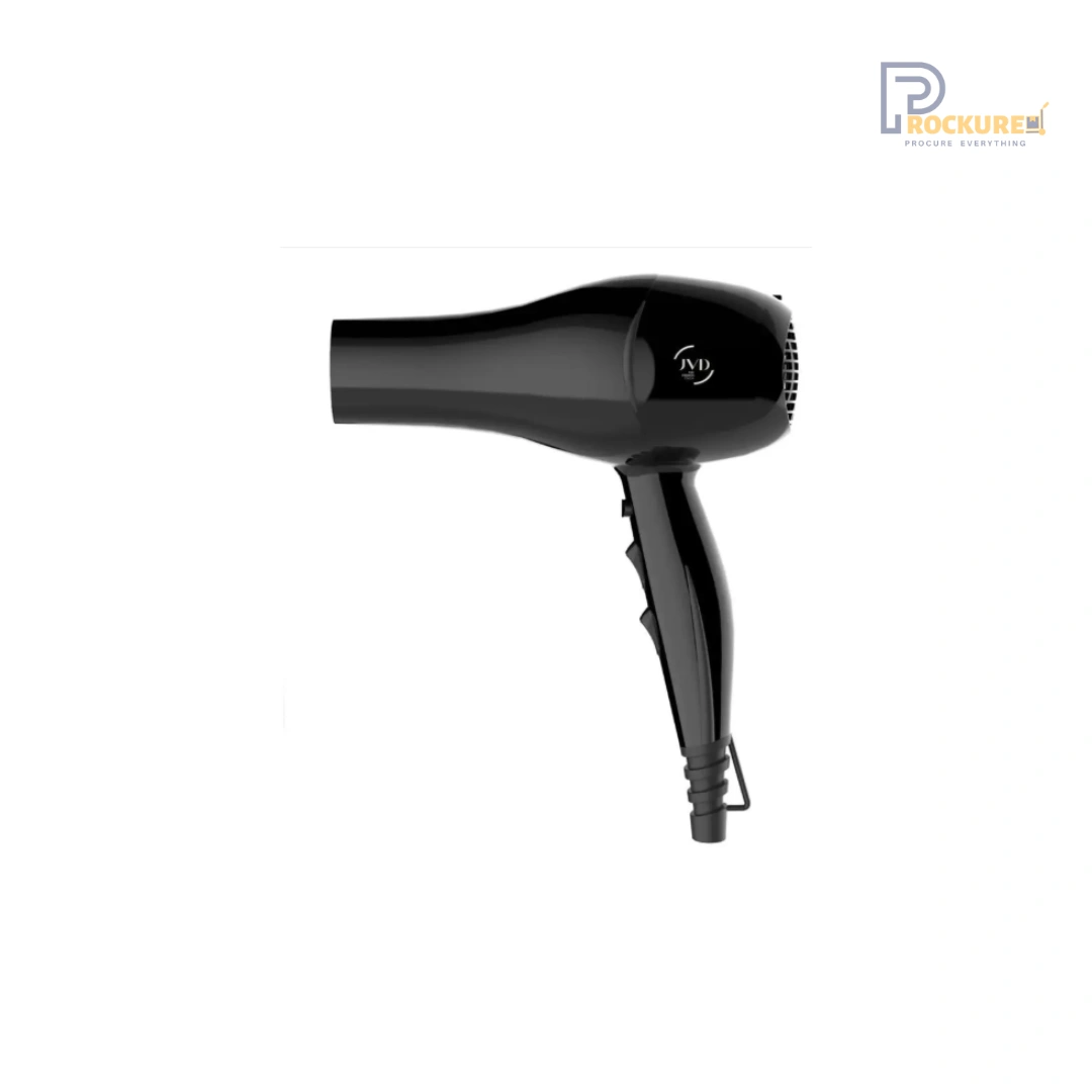 JVD Ibiza Hair Dryer – Salon-Grade Ionic Hair Dryer with 2.5m Cord & Trigger Switch for Hospitality