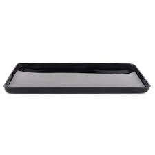 JVD Courtesy Amenity Tray Melamine , Matt Black JVD-301114